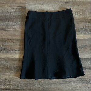 Armani pencil skirt with ruffle. Black. Size 8